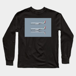 Alitalia DC-8-40 Long Sleeve T-Shirt